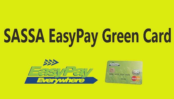 SASSA EasyPay Green Card