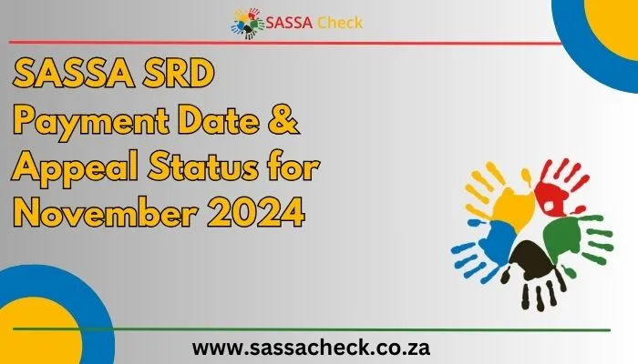 SASSA SRD Payment Date November 2024