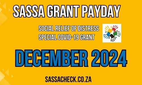 SRD payday for December 2024