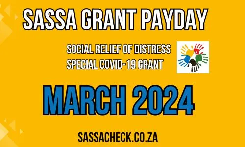 SRD payday for March 2024