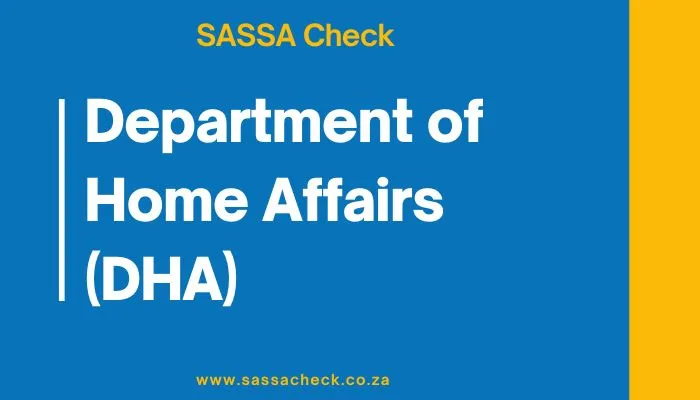 Department of Home Affairs (DHA)